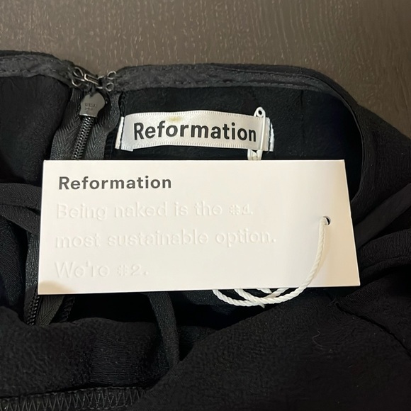 NWT Reformation Solange Open Strappy Back Midi Dress - Picture 8 of 10